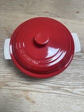 Creuset red ceramic for sale  LONDON