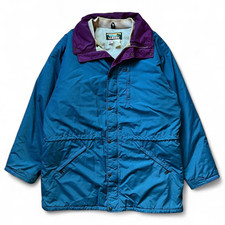 Jaqueta de inverno vintage anos 80 LL Bean azul Penobscot Parka casaco longo acolchoado XL T EUA comprar usado  Enviando para Brazil