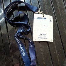 Tottenham lanyard. vip for sale  SUDBURY