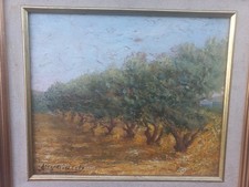 Tableau paysage oliviers d'occasion Tableau paysage oliviers d'occasion  Le Val