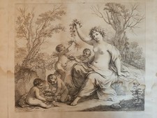 Xviiie ancienne gravure d'occasion  Avallon