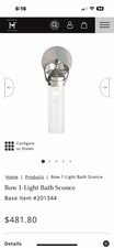 Hubbardton forge bow for sale  Fair Haven