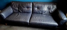 Italian leather sofa for sale  KIDDERMINSTER