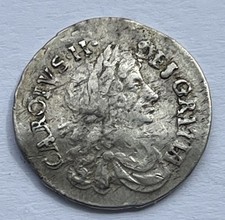 1674 charles silver for sale  MACCLESFIELD