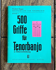 Grifftabellen fur tenorbanjo gebraucht kaufen  Lübeck