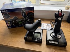 Logitech saitek x52 for sale  TORQUAY