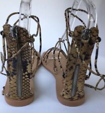 Zara flache gladiator gebraucht kaufen  Leipzig