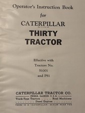 Cat caterpillar thirty for sale  Williams