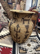 Autêntica: Antiga cesta de índios nativos americanos Apache Olla rara foto 10x14” sem reserva comprar usado  Enviando para Brazil