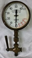 Vintage pressure gauge for sale  MATLOCK