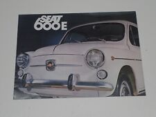 Seat 600 depliant usato  Villar Focchiardo