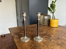 Pair metal candle for sale  DERBY