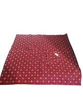 Usado, Forro de cesta de tecido floral capa de tijolo Longenberger vintage 20 x 20 marrom branco  comprar usado  Enviando para Brazil