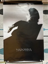 Pôster licenciado original Madonna Black Boine MTV10 - Raro nunca pendurado 24x36 comprar usado  Enviando para Brazil