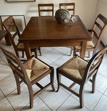Set tavolo quadrato usato  Tavernole sul Mella