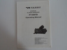 Yaesu 897d instruction for sale  CRAIGAVON