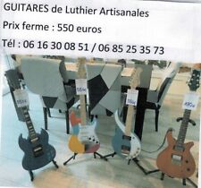 Guitares luthier artisanales d'occasion  Malestroit
