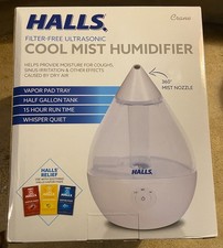 Umidificador Crane X HALLS® Gota Cool Mist 0,5 GAL Claro/Branco 3 Configurações de Velocidade comprar usado  Enviando para Brazil