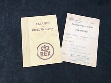 Garantieschein kundendiensthef gebraucht kaufen  Kulmbach