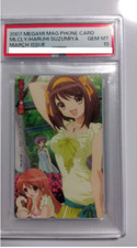 Cartão de telefone PSA10 HARUHI SUZUMIYA 2007 GEM ESTADO PERFEITO comprar usado  Enviando para Brazil