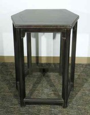 Hardwood hexagonal end for sale  Princeton