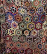 Vtg colorful quilt for sale  Spanaway