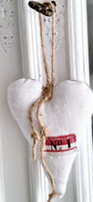 Stoffherz shabby geschenk gebraucht kaufen  Neustadt/Dosse