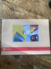 Carnet entretien renault d'occasion  Voujeaucourt