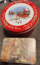 Trinket christmas tins for sale  Van Wert