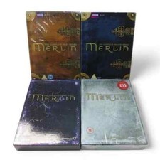 Merlin seasons dvd for sale  TELFORD