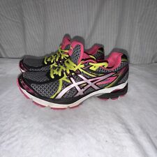 Tênis de corrida esportivo Asics Gel-Flux 3 feminino preto rosa malha tamanho 8.5 comprar usado  Enviando para Brazil