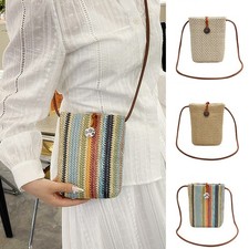 Summer straw crossbody for sale  UK
