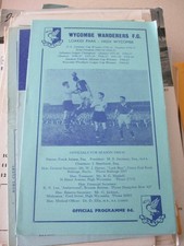 1968 wycombe wanderers for sale  BRADFORD