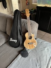 Ukulele de concerto Ibanez Spalted Mango, usado comprar usado  Enviando para Brazil