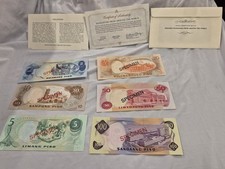 Conjunto de amostras não circuladas Filipinas Piso - 1978 (2, 5, 10, 20, 50, 100) comprar usado  Enviando para Brazil
