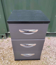 Black grey drawer for sale  NEWARK