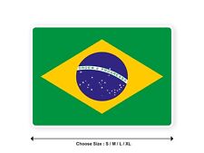 Brazilian brazil flag d'occasion  Expédié en Belgium