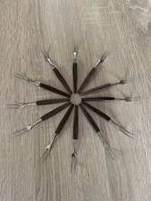 Vintage cocktailgabeln edelsta gebraucht kaufen  Oelde