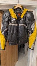 Motorcycle leather jacket for sale  LONDON