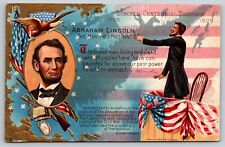 Postcard abraham lincoln for sale  Newtown