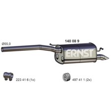 Ernst nachschalldämpfer 14008 gebraucht kaufen  Magdeburg