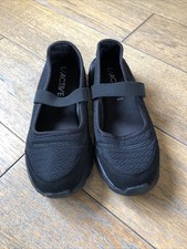Black plimsoles size for sale  FOCHABERS