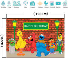 Sesame street backdrop for sale  STOCKPORT