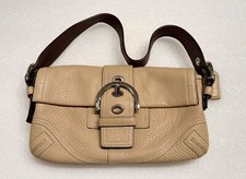 Coach beige pebble for sale  Pompano Beach