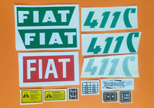 Adesivi decalcomanie fiat usato  Trapani