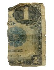 Fragmento antigo de notas bancárias dos Estados Unidos de 1800? Moeda obsoleta de um dólar  comprar usado  Enviando para Brazil