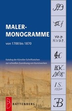 Malermonogramme 1700 1870 gebraucht kaufen  Euskirchen