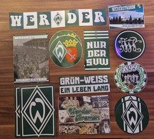 Werder bremen aufkleber gebraucht kaufen  Bremen