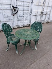 Metal patio set for sale  SALFORD