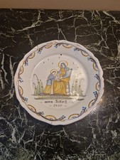 Faience nevers assiette d'occasion  Montferrand-le-Château